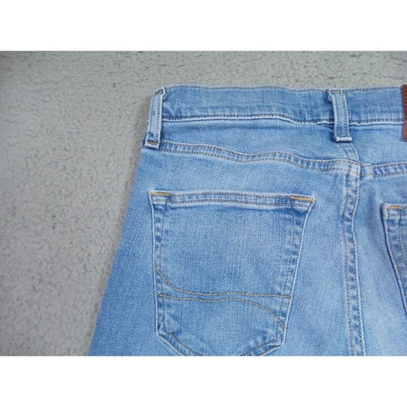 Hollister Jeans Mens Size 29 x 30 Blue Denim Slim Straight Leg Epic Flex Stretch - Picture 8 of 16